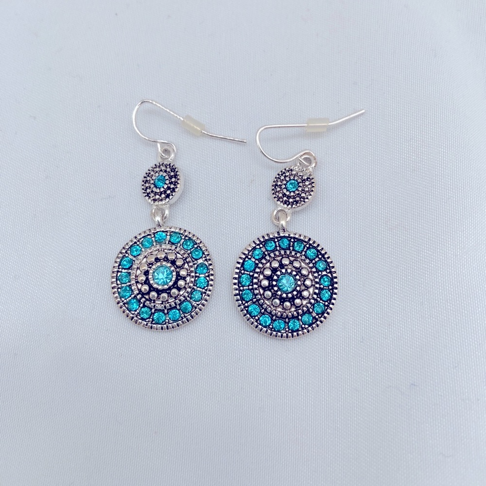 Beautiful Sterling Silver Dangle Earrings